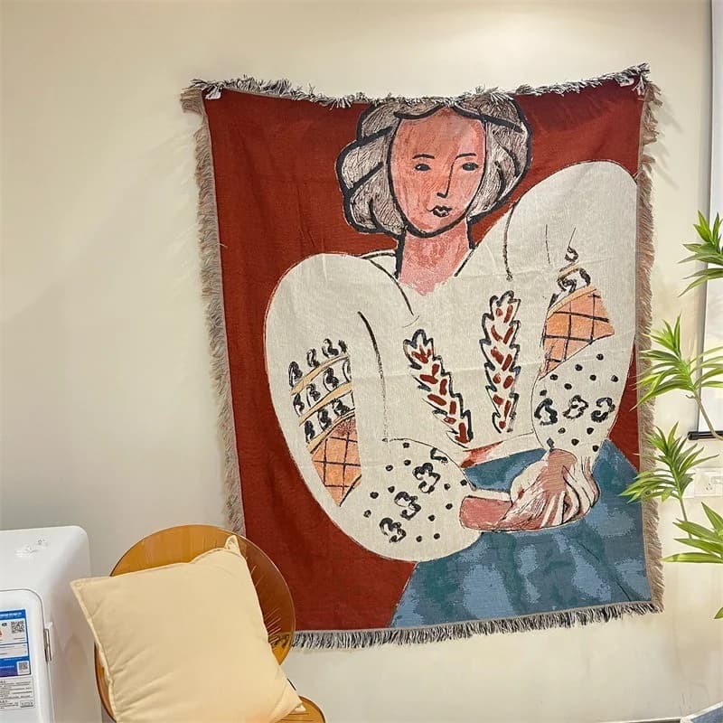 Ταπισερί Τοίχου Στυλ Matisse από Μείγμα Βαμβακιού